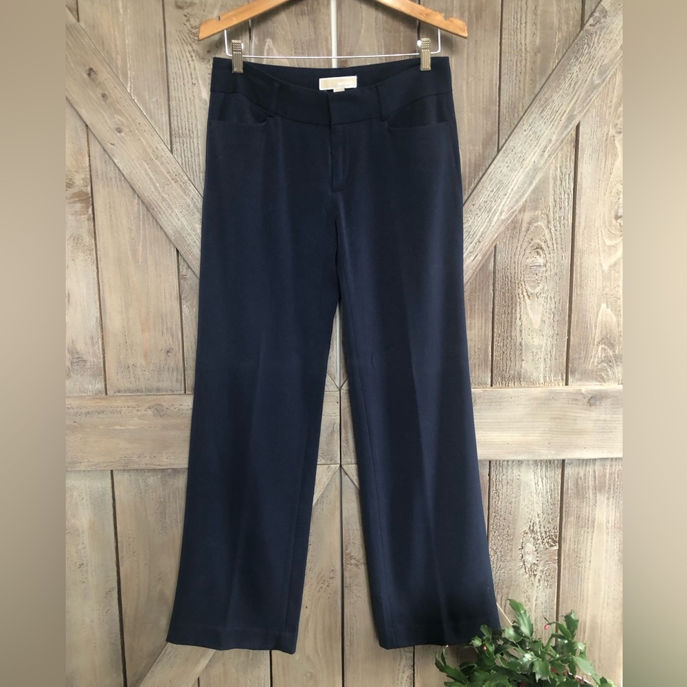MK Navy Trousers Straight leg Sz 4